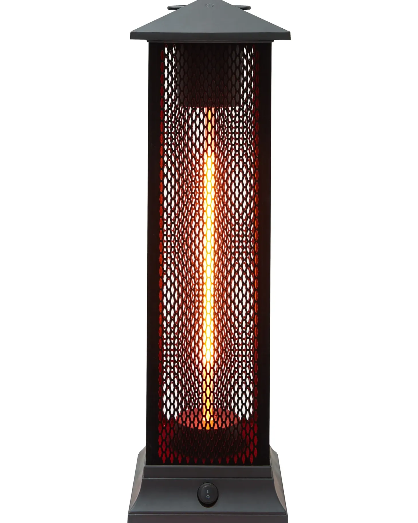 Promiennik na podczerwień wolnostojący TUNUPA 1500 W Czarny