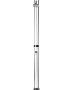 Prysznic ogrodowy solarny wolnostojący ELQUI Srebrny