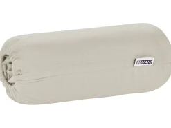 Prześcieradło z gumką JANBU Bawełna 200 x 200 cm Beżowoszary
