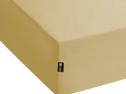 Prześcieradło z gumką JANBU Bawełna 200 x 200 cm Oliwkowy