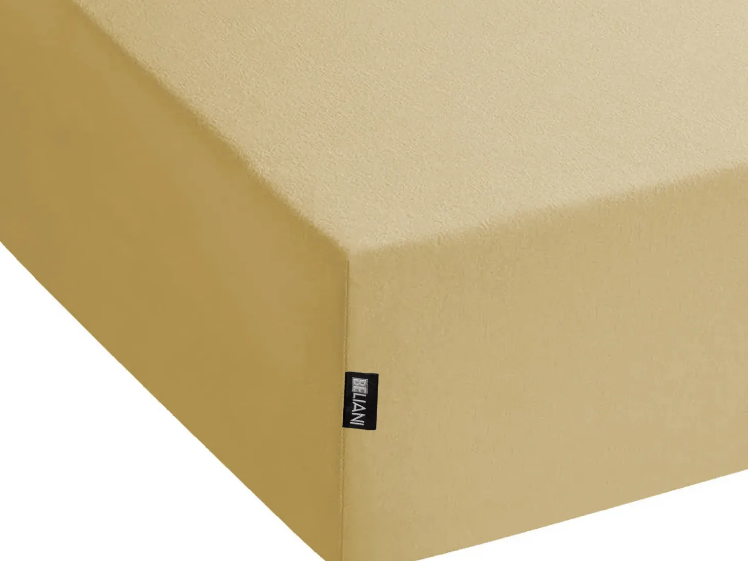 Prześcieradło z gumką JANBU Bawełna 200 x 200 cm Oliwkowy