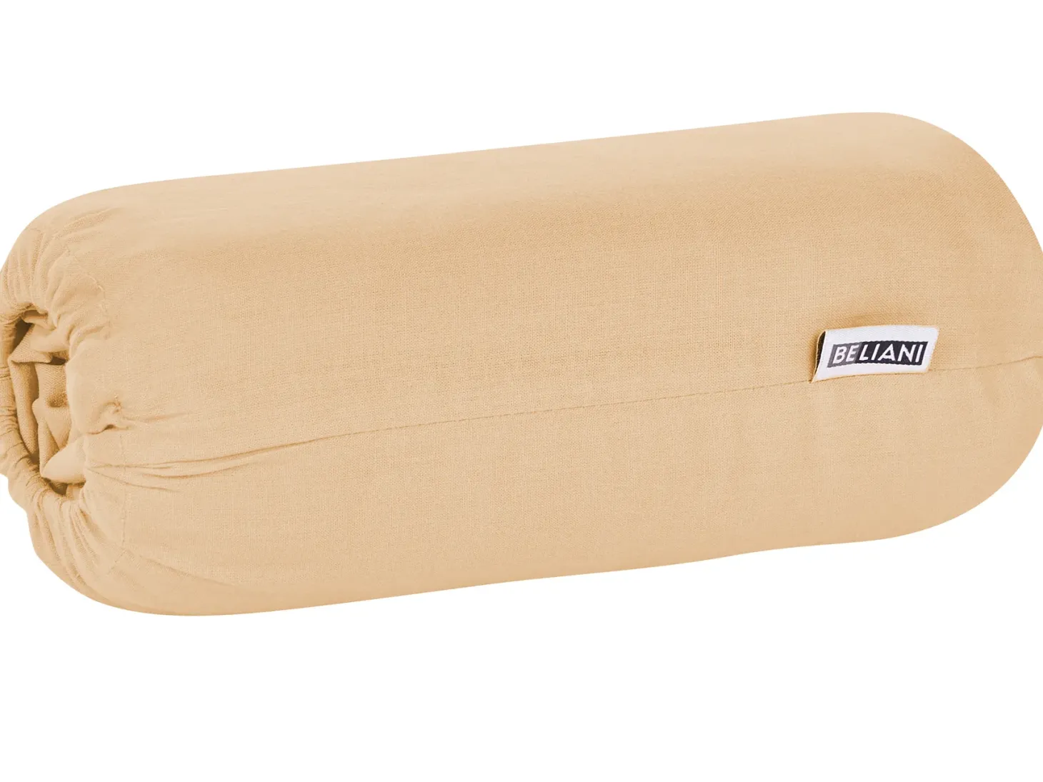 Prześcieradło z gumką JANBU Bawełna 200 x 200 cm Piaskowy