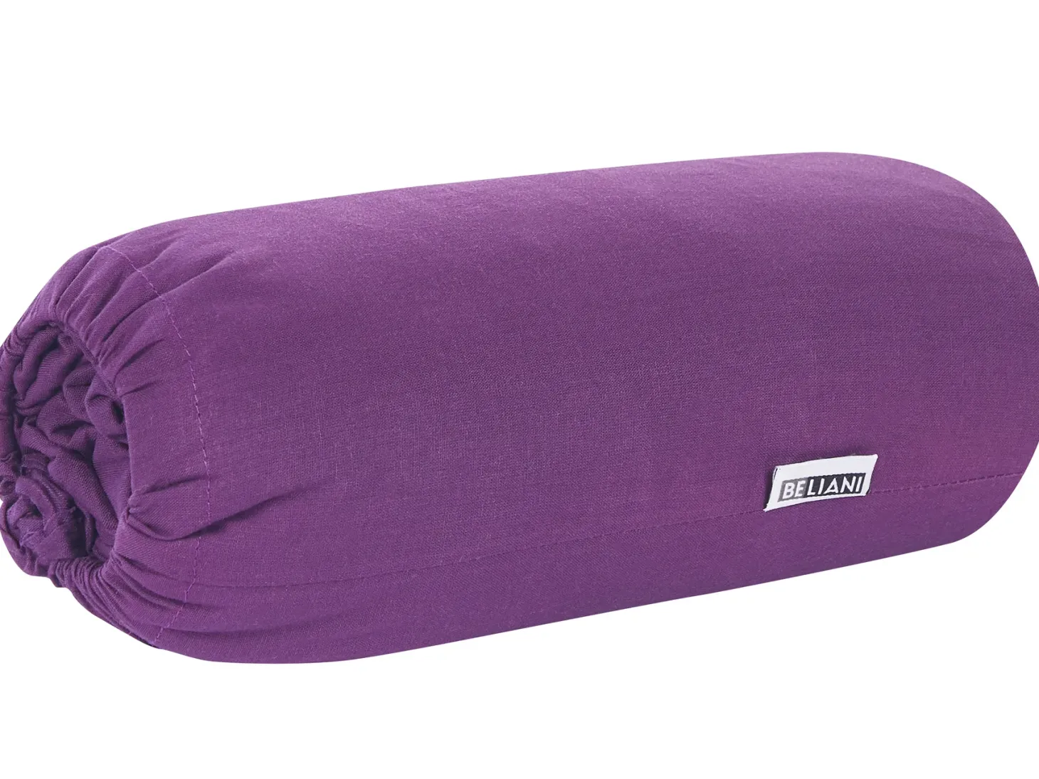 Prześcieradło z gumką JANBU Bawełna 200 x 200 cm Purpurowy