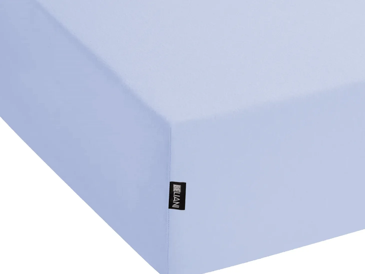 Prześcieradło z gumką JANBU Bawełna 200 x 200 cm Błękitny