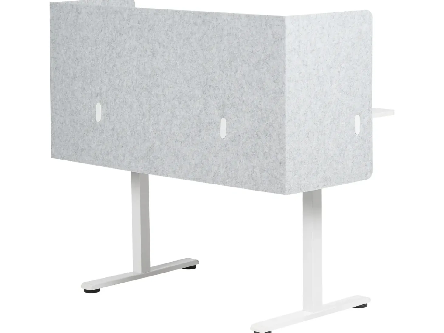 Best Przegroda na biurko SOLOA 210 x 61 cm Ścianki Biurowe I Przegrody