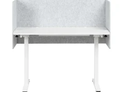 Best Przegroda na biurko SOLOA 210 x 61 cm Ścianki Biurowe I Przegrody