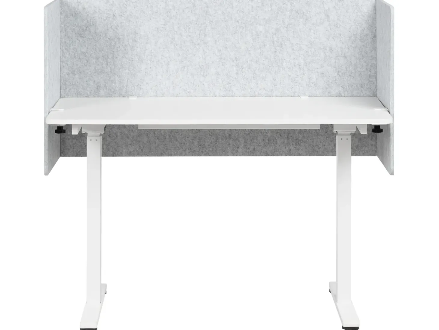 Best Przegroda na biurko SOLOA 210 x 61 cm Ścianki Biurowe I Przegrody