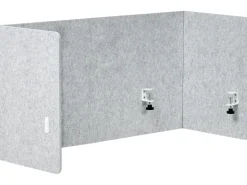 Best Przegroda na biurko SOLOA 210 x 61 cm Ścianki Biurowe I Przegrody