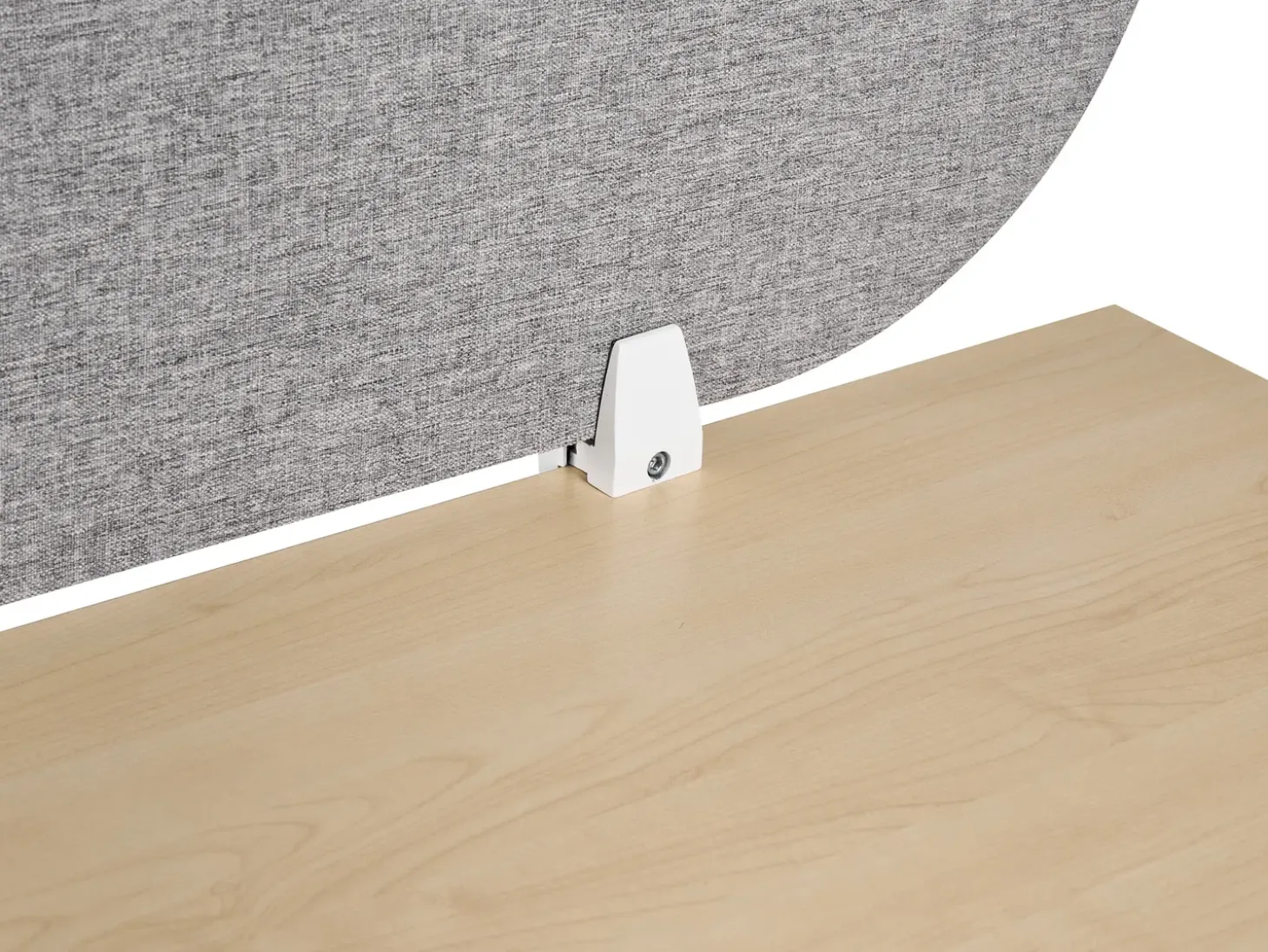 Best Przegroda na biurko SPARKY 180 x 40 cm Jasno Ścianki Biurowe I Przegrody