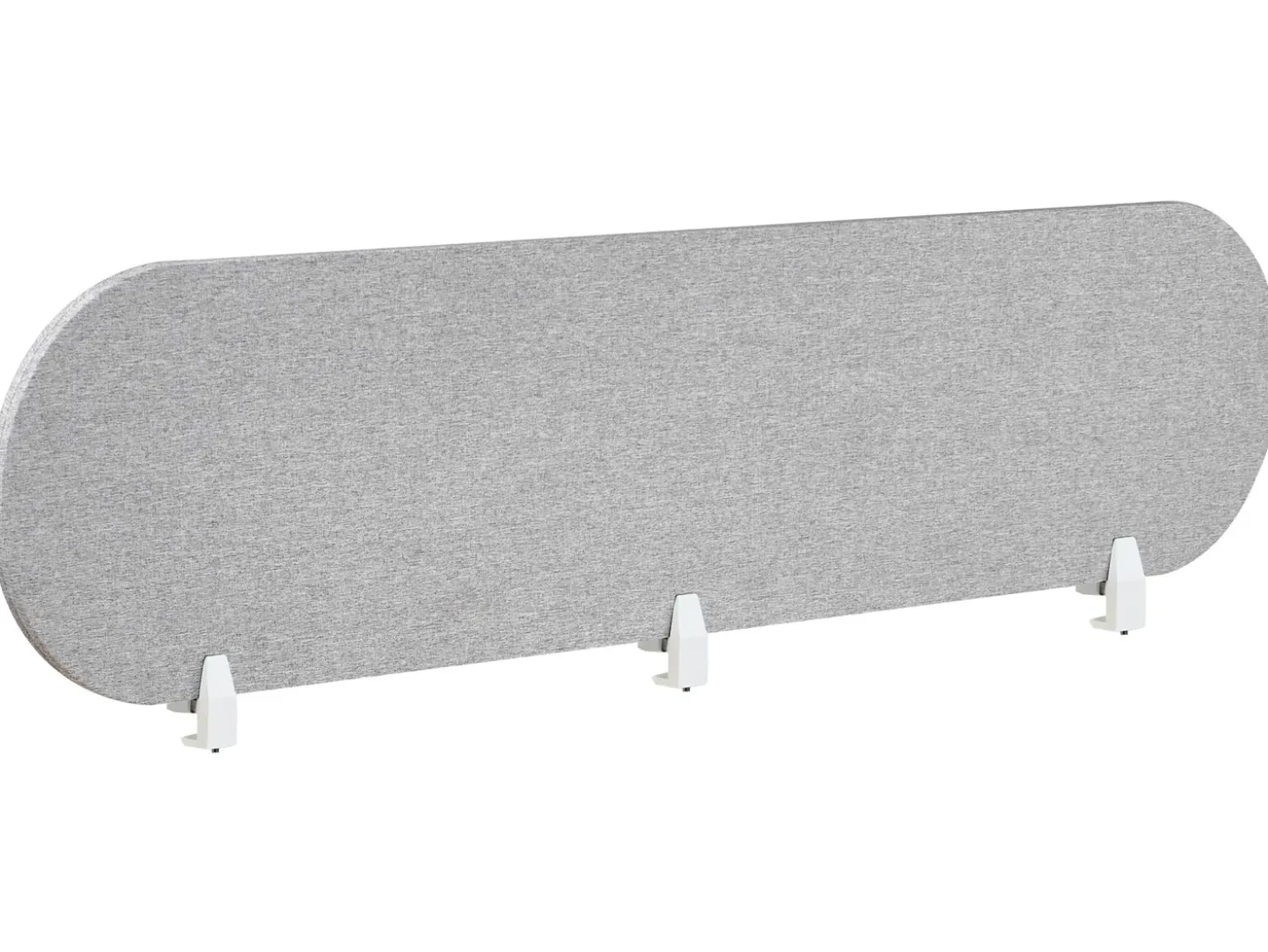 Best Przegroda na biurko SPARKY 180 x 40 cm Jasno Ścianki Biurowe I Przegrody