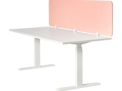 Discount Przegroda na biurko SPLIT 180 x 50 cm Brzoskwiniowy Ścianki Biurowe I Przegrody