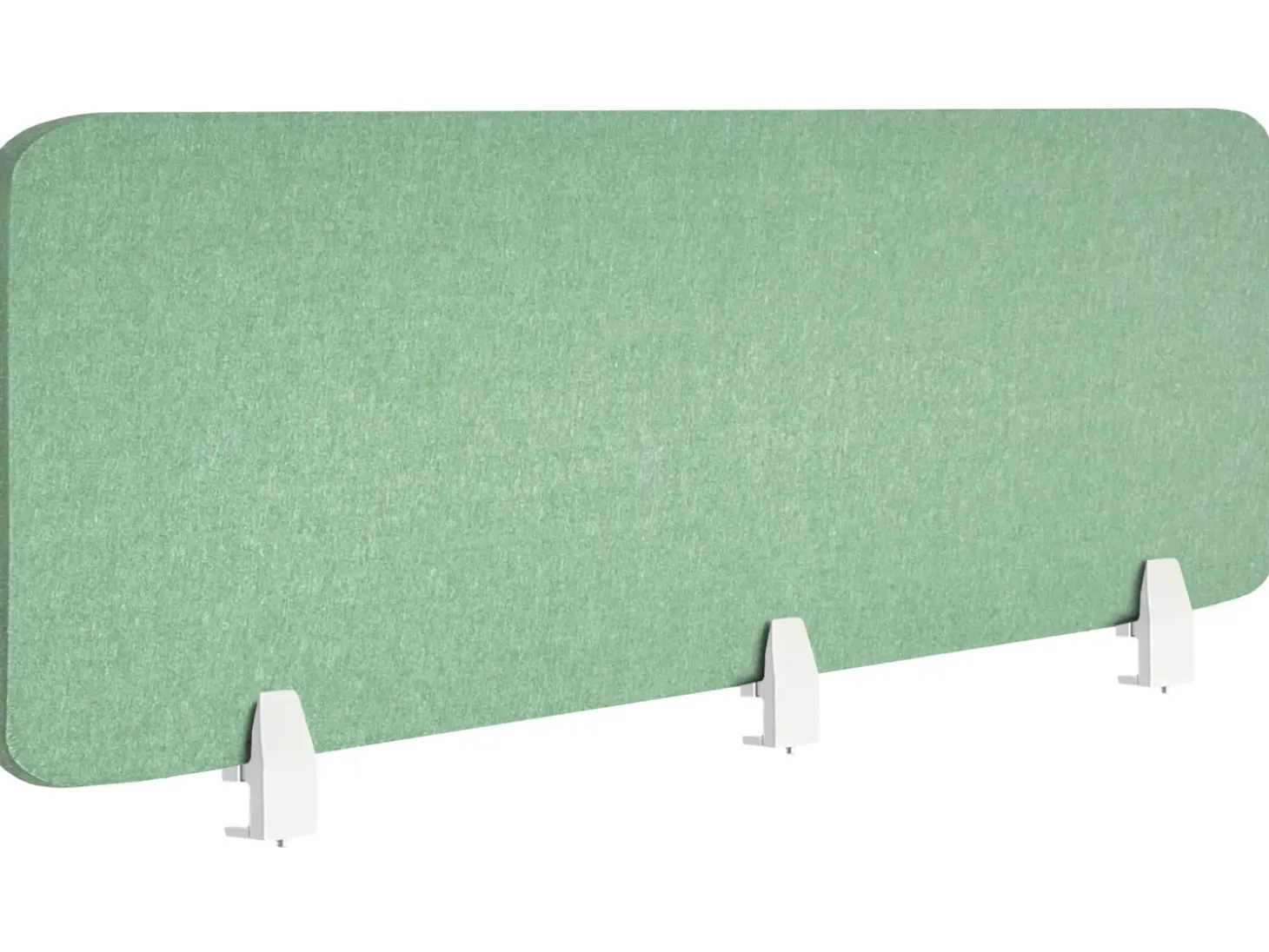 New Przegroda na biurko SPLIT 180 x 50 cm Ścianki Biurowe I Przegrody