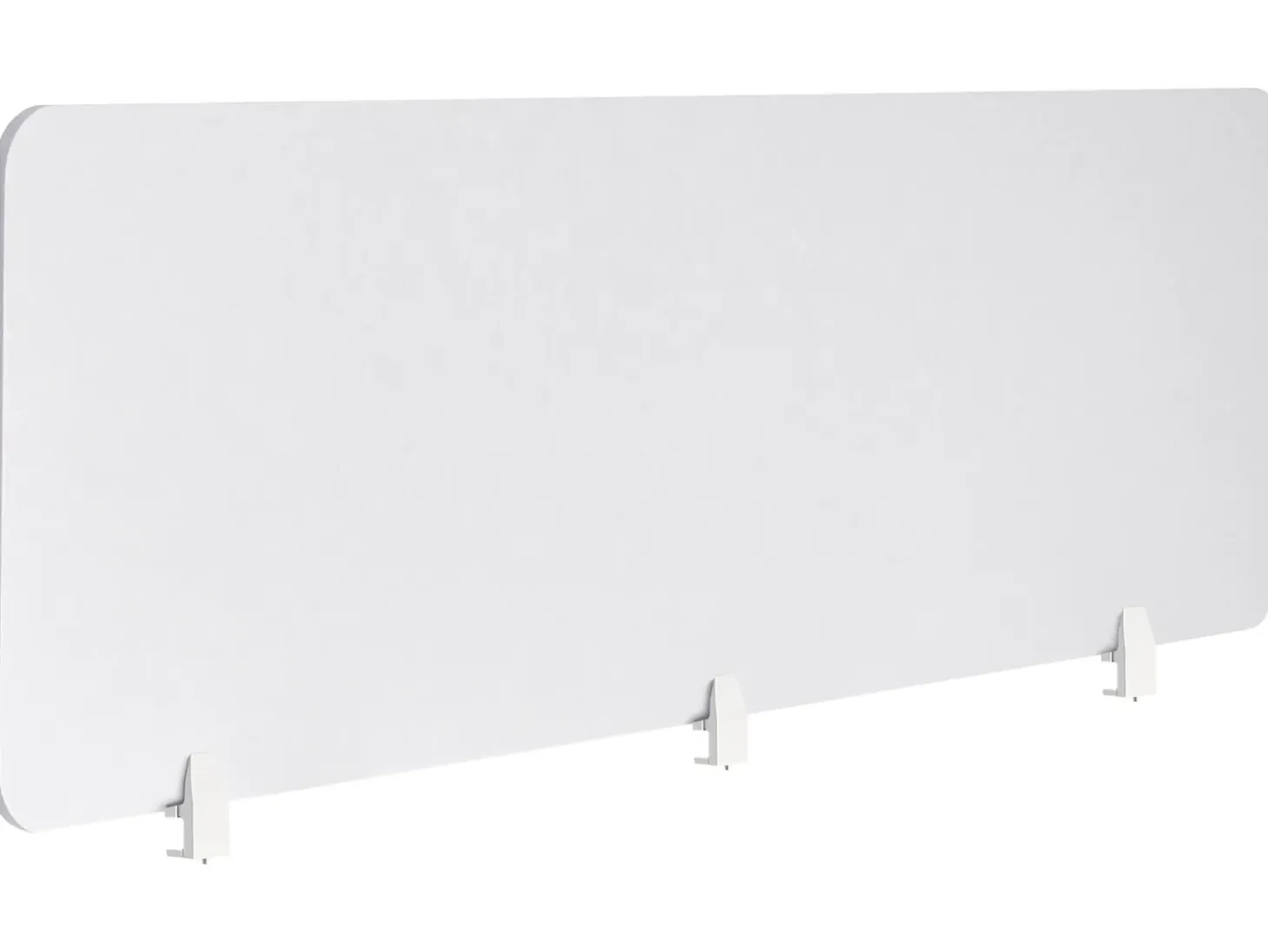 Discount Przegroda na biurko SPLIT 180 x 50 cm Złamana biel Ścianki Biurowe I Przegrody