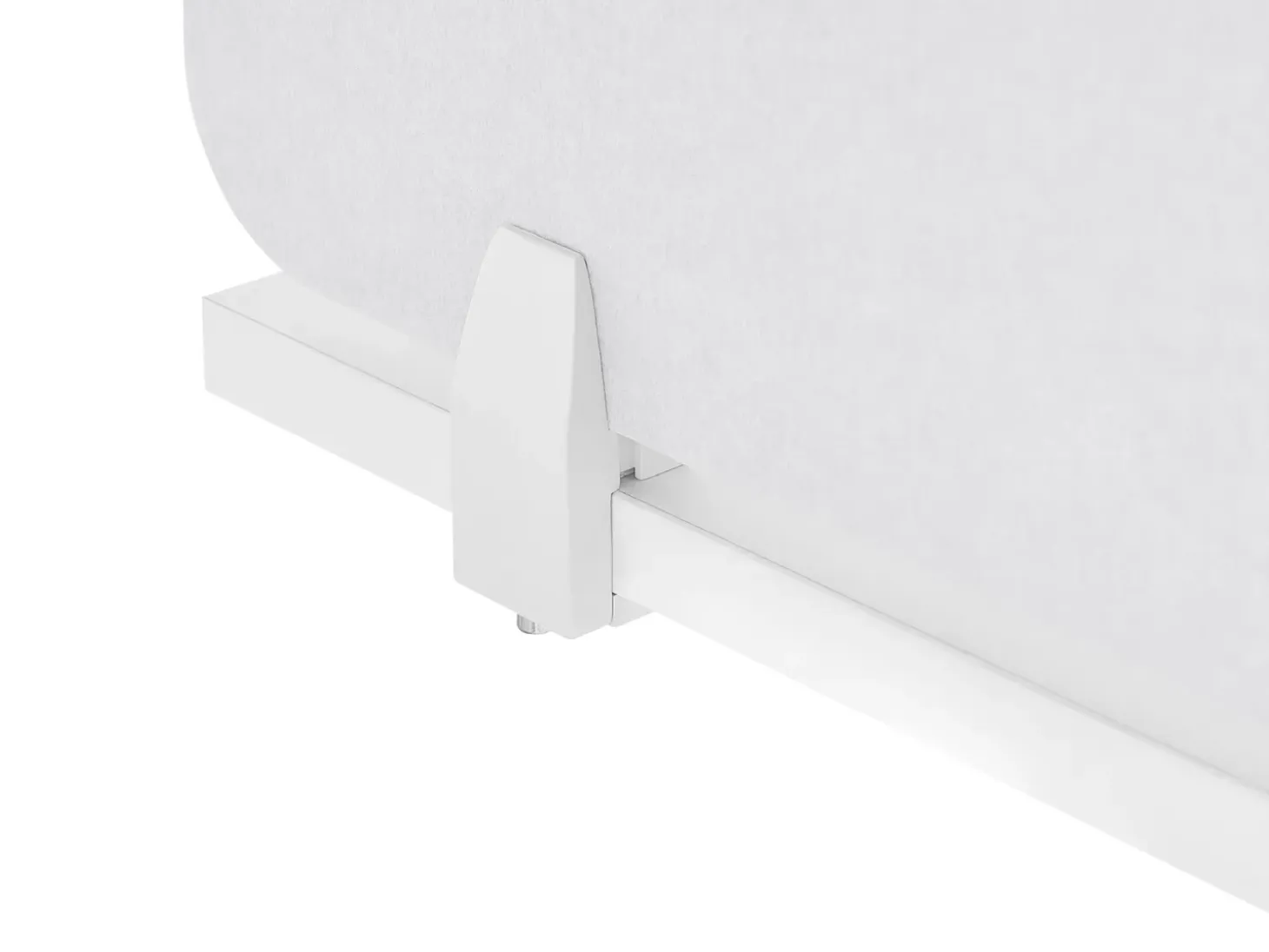 Discount Przegroda na biurko SPLIT 180 x 50 cm Złamana biel Ścianki Biurowe I Przegrody
