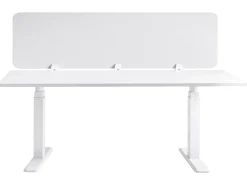 Discount Przegroda na biurko SPLIT 180 x 50 cm Złamana biel Ścianki Biurowe I Przegrody