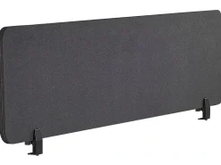 Discount Przegroda na biurko WALLY 160 x 40 cm Ciemno Ścianki Biurowe I Przegrody