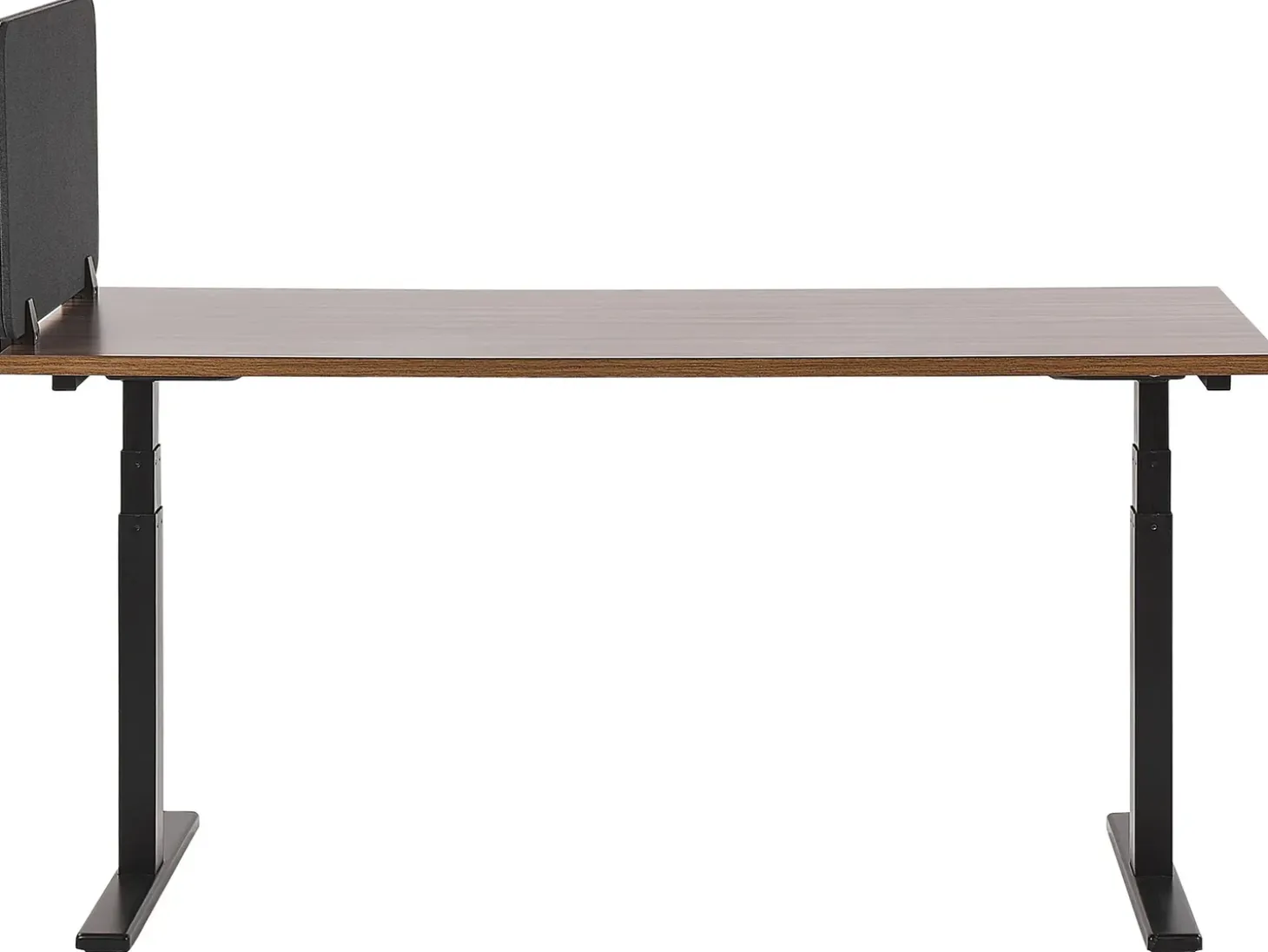 Sale Przegroda na biurko WALLY 80 x 40 cm Ciemno Ścianki Biurowe I Przegrody