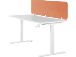 Sale Przegroda na biurko WALLY 180 x 40 cm Jasno Ścianki Biurowe I Przegrody