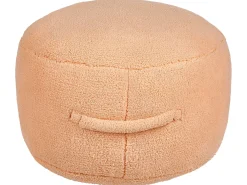 Puf ADLANA Boucle Brzoskwiniowy