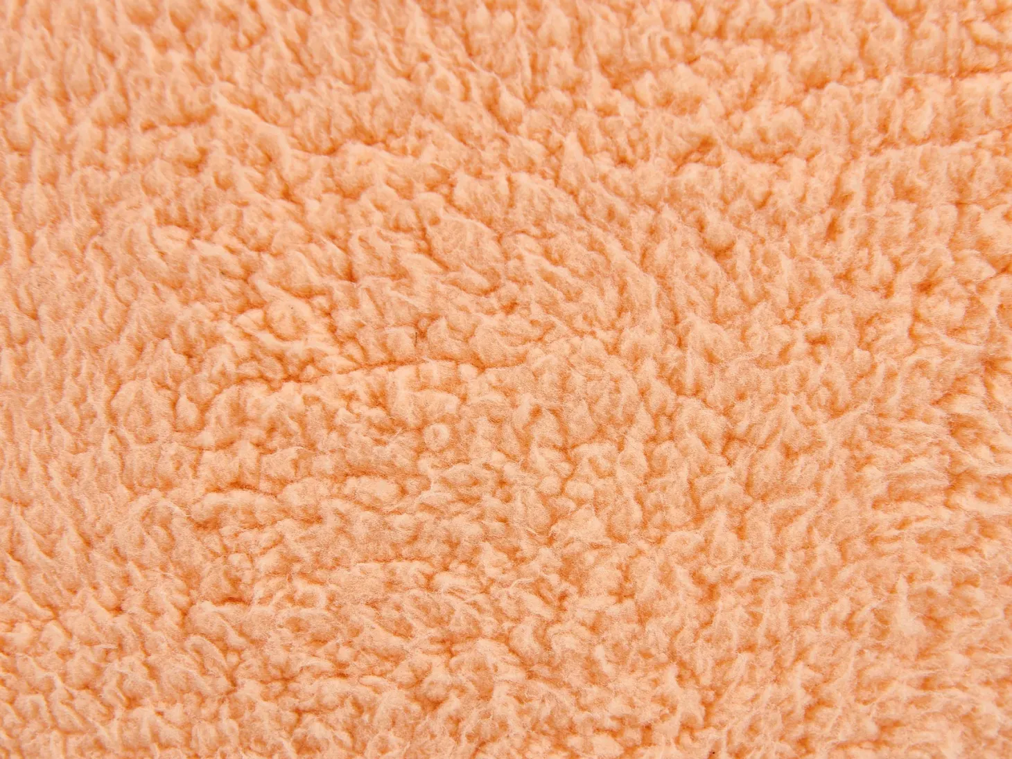 Puf ALIPUR Boucle Pomarańczowy