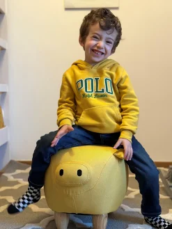 Pufa zwierzak PIGGY Żółty Świnka