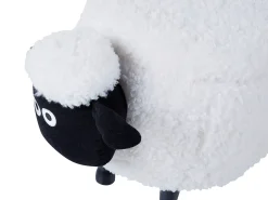 Pufa zwierzak ze schowkiem SHEEP Biały Baranek