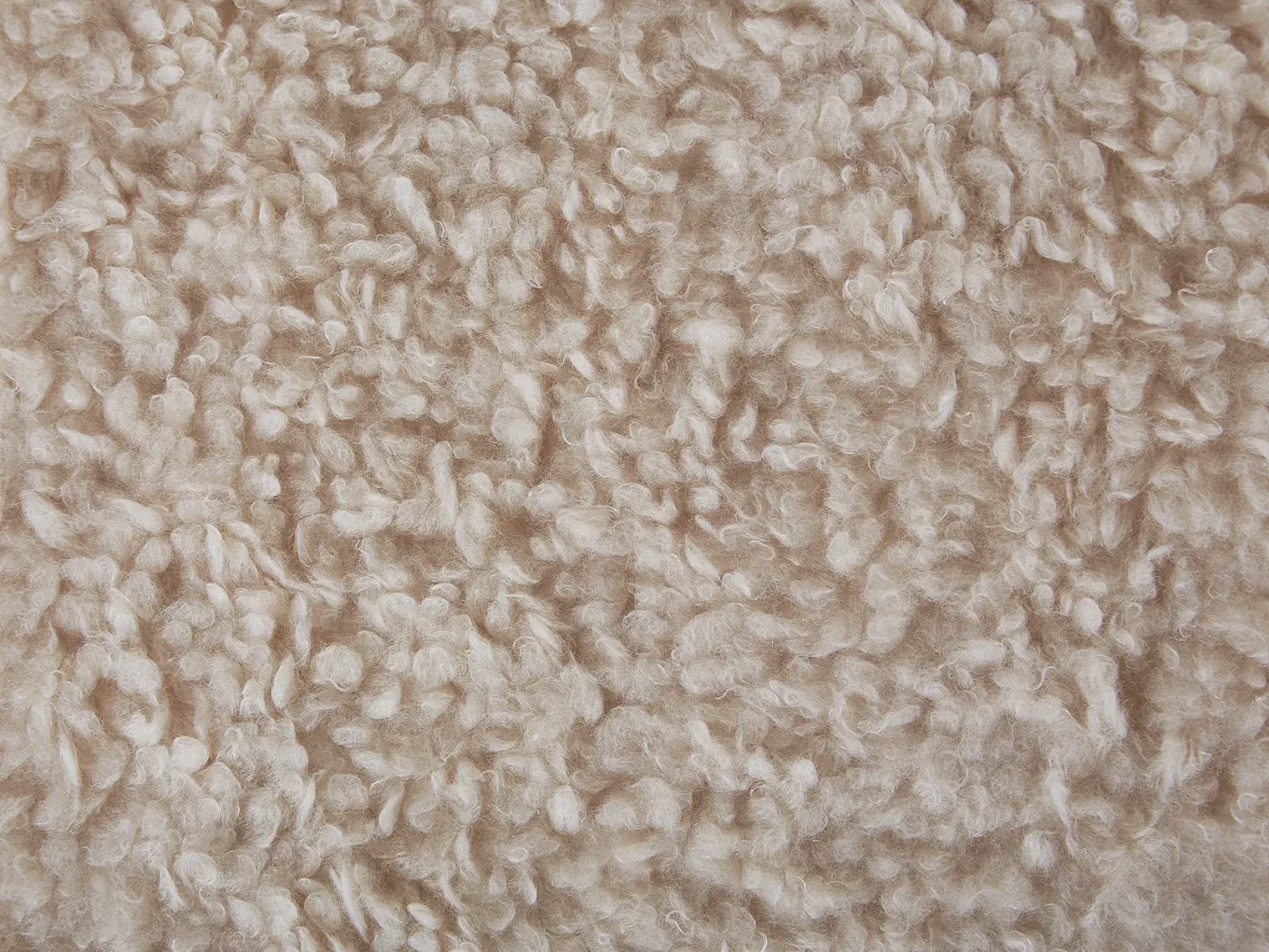 Pufa zwierzak ze schowkiem SHEEP Jasnobeżowy Baranek