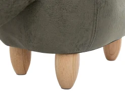 Pufa zwierzak ze schowkiem TRICERATOPS Ciemnozielony Dinozaur
