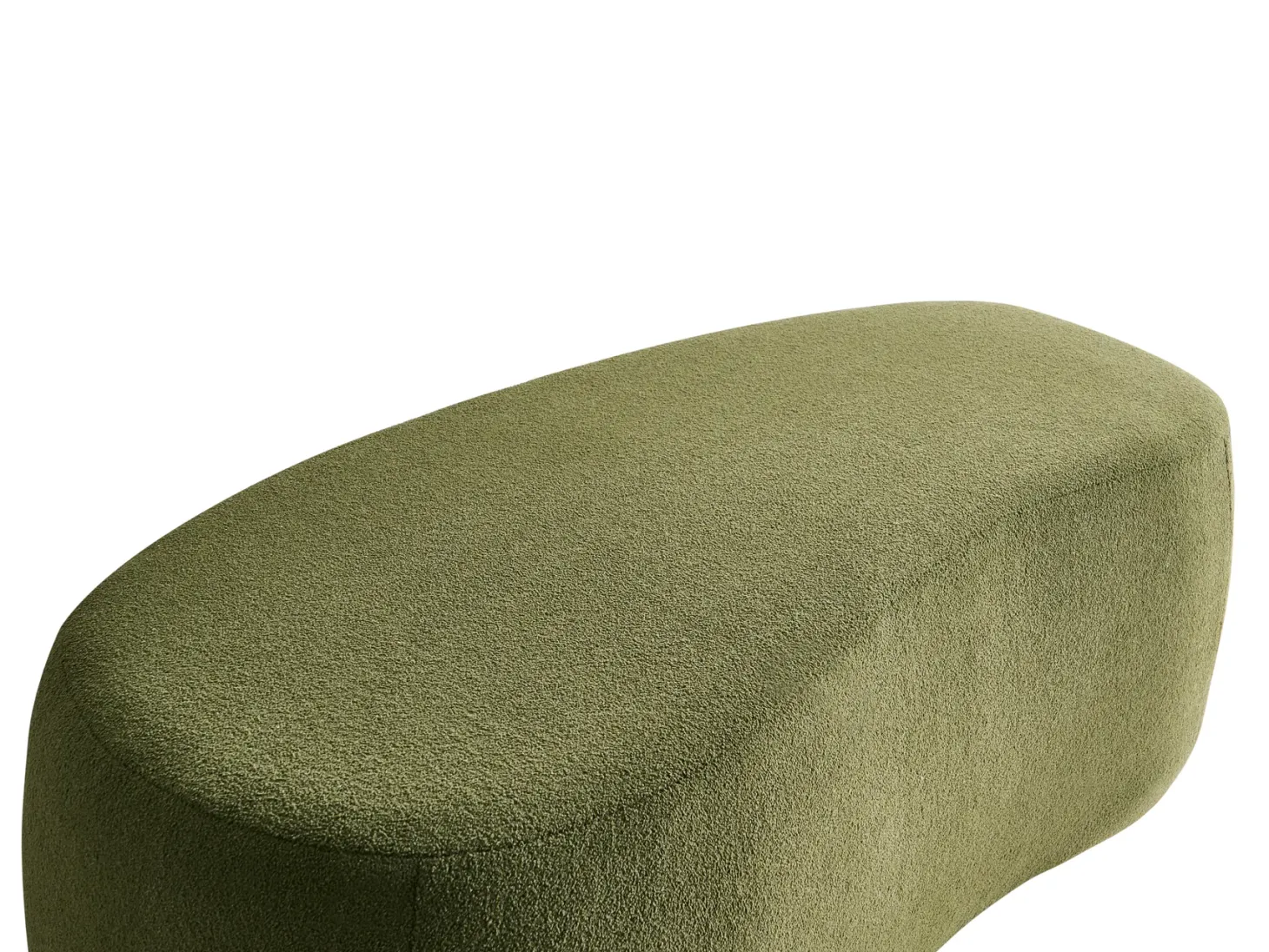 Puf BAYARD Boucle Zielony