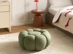 Puf BEAUFORT Boucle Zielony
