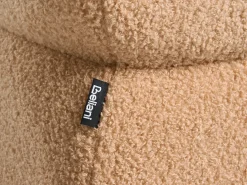 Puf CALIENTE Boucle Beżowy