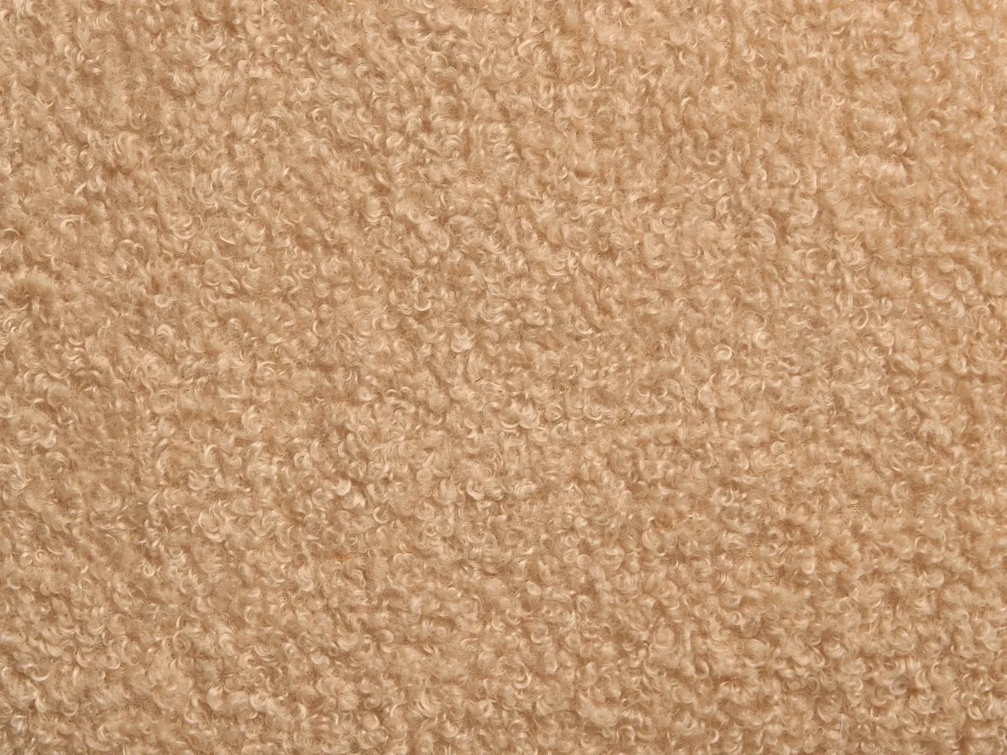 Puf CALIENTE Boucle Beżowy
