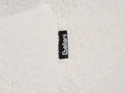 Puf CALIENTE Boucle Złamana biel