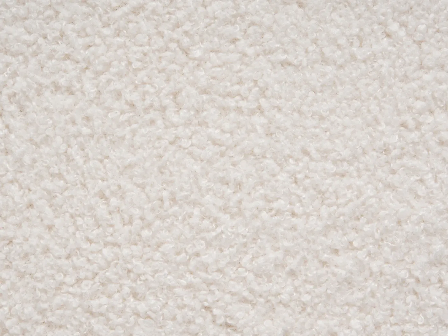 Puf CALIENTE Boucle Złamana biel