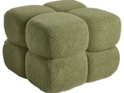 Puf CALIENTE Boucle Zielony