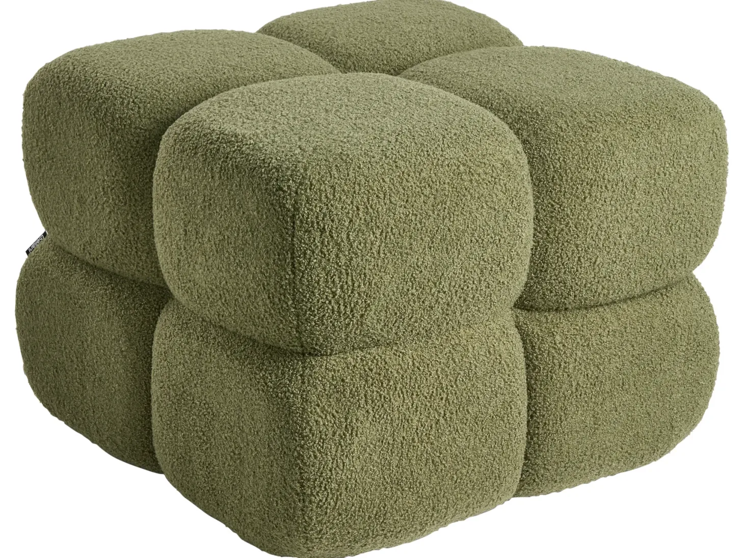 Puf CALIENTE Boucle Zielony