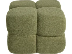 Puf CALIENTE Boucle Zielony
