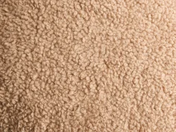 Puf CARRINGTON Boucle Beżowy