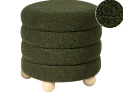 Puf CHILLY Boucle Zielony