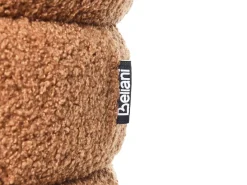 Puf CHILLY Boucle Złoty brąz