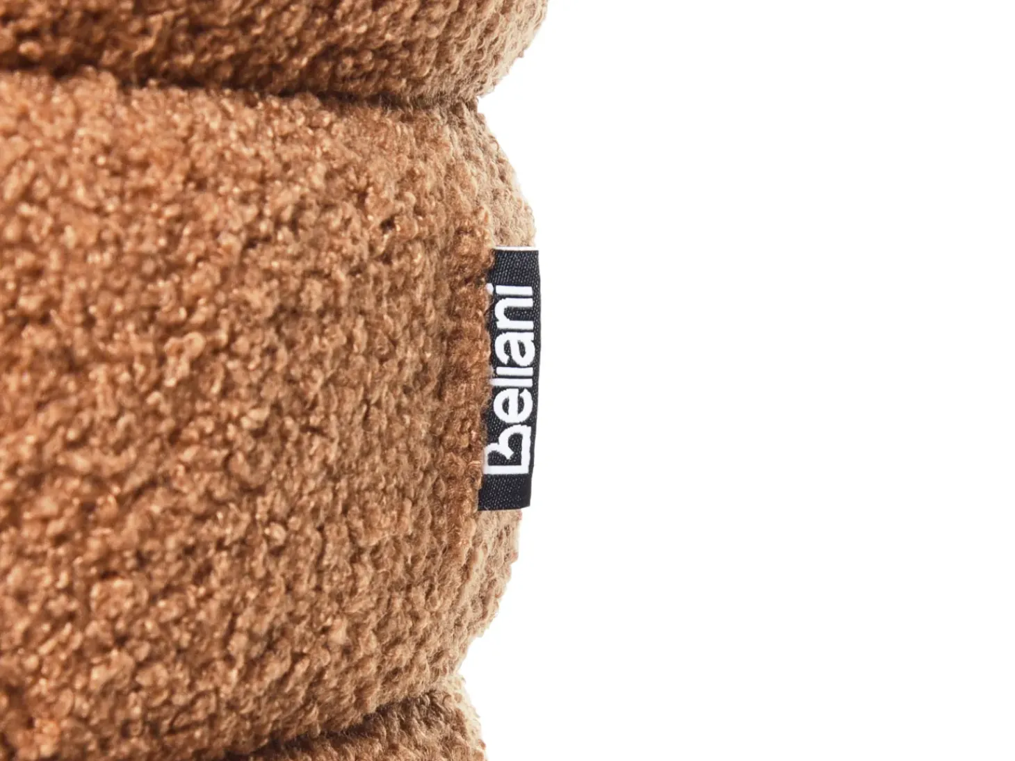 Puf CHILLY Boucle Złoty brąz