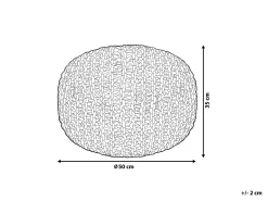 Puf CONRAD Bawełna Żółty