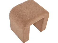 Puf ESTES Boucle Jasnobrązowy