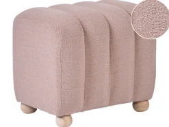 Puf IDYLLWILD Boucle Beżowy