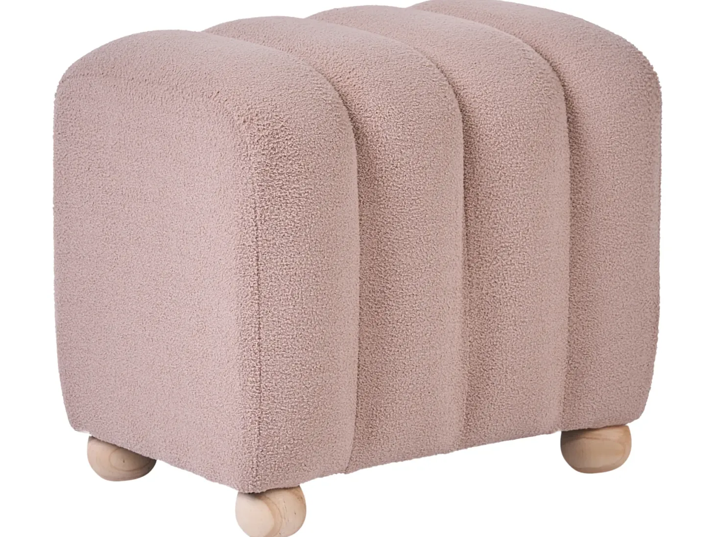 Puf IDYLLWILD Boucle Beżowy