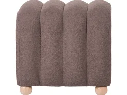 Puf IDYLLWILD Boucle Brązowy