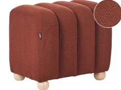 Puf IDYLLWILD Boucle Złoty brąz
