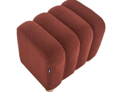 Puf IDYLLWILD Boucle Złoty brąz