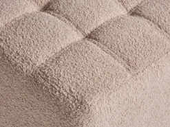 Puf KANSAS Boucle Beżowy
