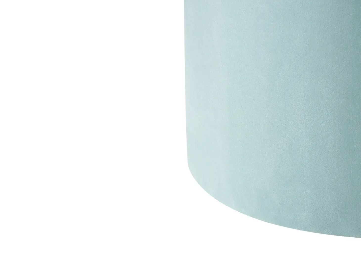 Puf LOVETT Welur Miętowy
